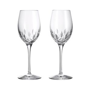 Waterford Crystal Lismore Essence White Wine Glasses, Set of 2 NIB